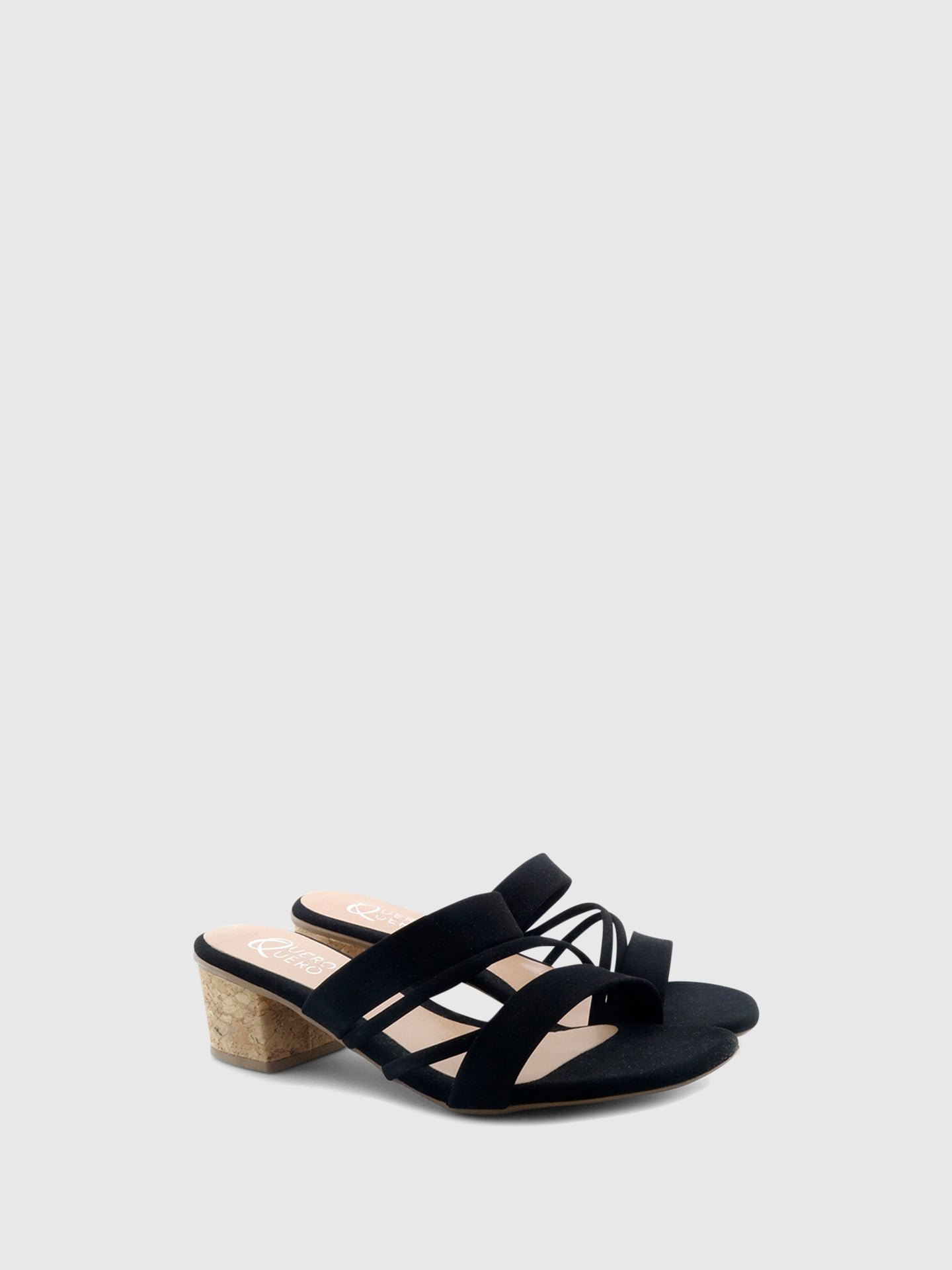 QUERO QUERO Sandálias com Tiras 13/QQ3024PRETO Black